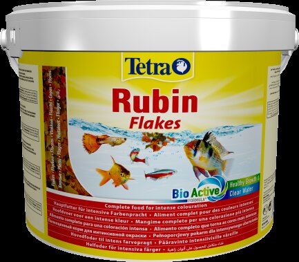 Корм Tetra Rubin Flakes для акваріумних рибок, для забарвлення, 2,05 кг (пластівці)