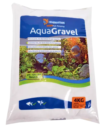 Акваріумний гравій SF AQUA GRAVEL SNOW WHITE 4 KG (A8050130): додаткове фото 2