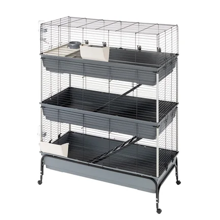 Ferplast CAGE RABBIT 120 Клітка для кролів 2 поверхи, пластик: додаткове фото 5