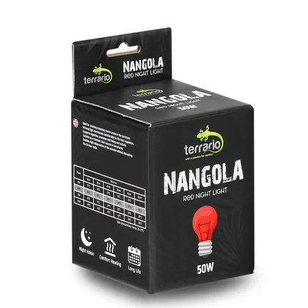 Інфрачервона нагрівальна лампа Terrario Nangola Red Night Light 50W (TR-NANGOLA-50W): додаткове фото 4