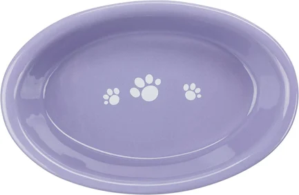 Миска Trixie для котів, овальна, керамічна, 15х10 см, 200 мл: додаткове фото 2