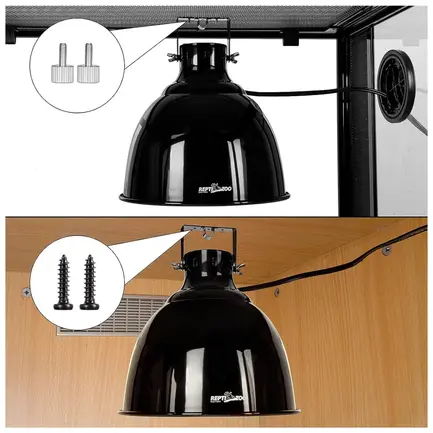 Світильник глибокий рефлекторний Repti-Zoo Big Multi Dome 200W (RL18): додаткове фото 5