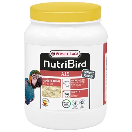 Versele-Laga NutriBird A19 ВЕРСЕЛЕ-ЛАГА НУТРІБЕРД A19 молоко для пташенят великих папуг 0,8 кг