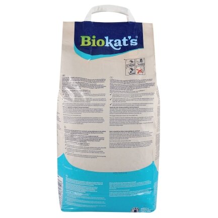 Наповнювач Biokats Classic Fresh 3in1 Cotton Blossom для котячого туалету, бентонітовий, 10 кг — Фото 1