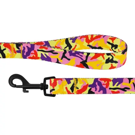 Повідець для Собак BronzeDog Urban Camo Нейлоновий Помаранчевий L: додаткове фото 2