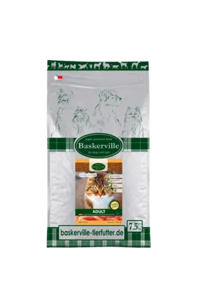 Baskerville Adult Katze Сухий корм для котів з птицею 7,5 кг