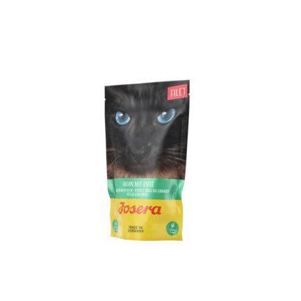 Вологий корм для котів Josera філе курки з качкою 16x70g