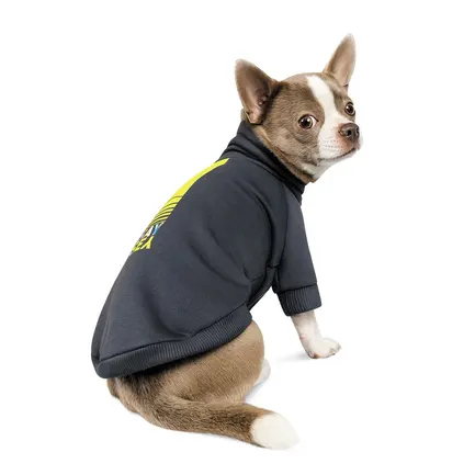 Толстовка Pet Fashion «Carbon» для собак, розмір L, темно-сіра: додаткове фото 2