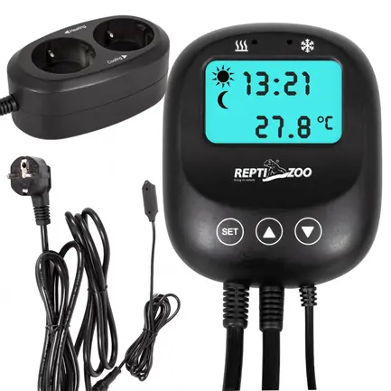 Термостат Repti-Zoo Digital Thermostat heat/cool day/night (THC17): додаткове фото 3