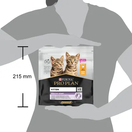 Сухий корм PRO PLAN Kitten <1 Healthy Start для кошенят з куркою 400 г: додаткове фото 3