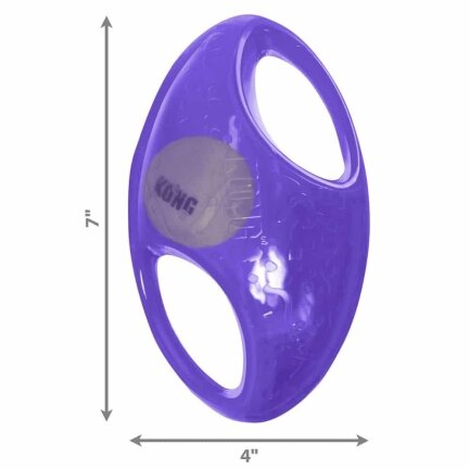 Іграшка KONG Jumbler Football м’яч для собак середніх і великих порід, M/L — Фото 3