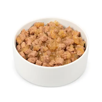 Корм вологий для дорослих собак Pet Chef, шматочки в желе з куркою 415 г: додаткове фото 2