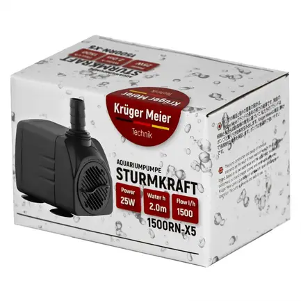 Помпа підйомна Kruger Meier Sturmkraft 1500 л/г (1500RN-X5): додаткове фото 7