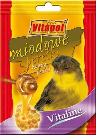 Vitapol вітамінна суміш для канарки 20 г, с медовими кульками