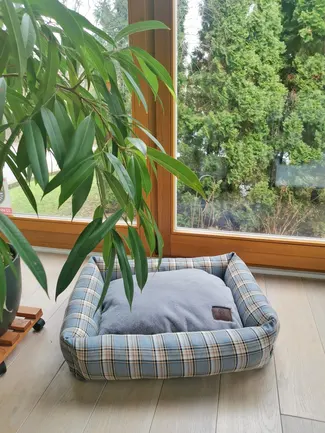Chloe's Home Лежак для домашніх тварин Дублін сірий М: додаткове фото 2