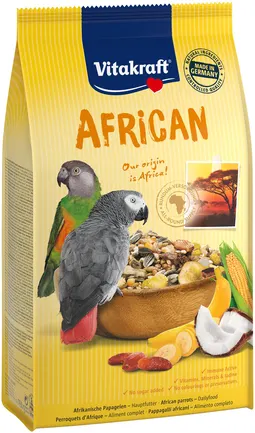 Корм Vitakraft African для великих африканських папуг, 750 г