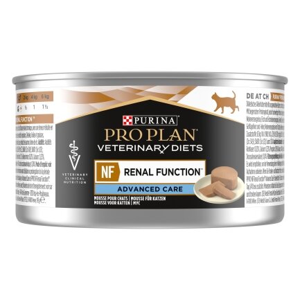 Вологий дієтичний корм PRO PLAN VETERINARY DIETS NF ST/OX Renal Function Advanced Care для дорослих котів при патології нирок 195 г — Фото 2