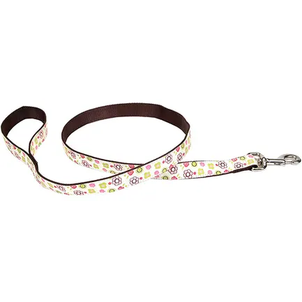 Coastal Pet Attire Ribbon КОСТАЛ РІББОН повідець для собак, 1.6смХ1.2м Квіти троянд