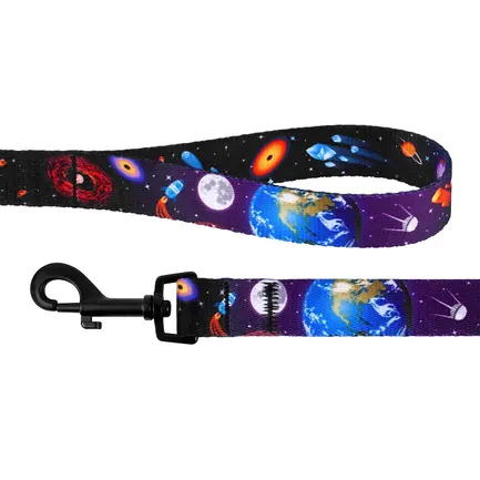 Повідець для Собак Bronzedog Urban Cosmos Нейлоновий Чорний L: додаткове фото 5