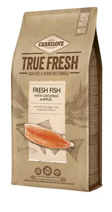 Сухий корм Carnilove True Fresh для дорослих собак всіх порід, з рибою, 11,4 кг