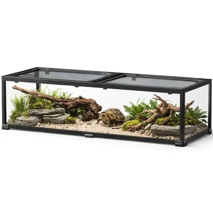 Тераріум Repti-Zoo Super Vision 360 120x45x30 см (RKE1204530) - скляний тераріум для рептилій та амфібій: додаткове фото 2