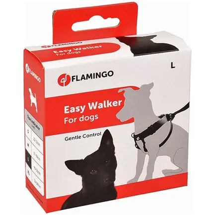 Flamingo Easy Walker ФЛАМІНГО ІЗІ ВОКЕР тренувальна шлея для собак, нейлон L