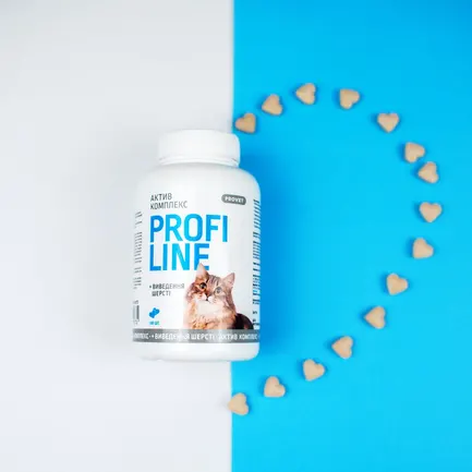 Вітаміни Provet Profiline для котів, Актив Комплекс + виведення шерсті, 180 таб.: додаткове фото 3