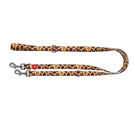 Повідець-перестібка для собак WAUDOG Nylon, малюнок "Жираф", М, Ш 20 мм, Дов 300 см: додаткове фото 4