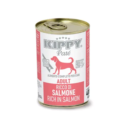 KIPPY вологий корм для собак - паштет з лососем 400гр