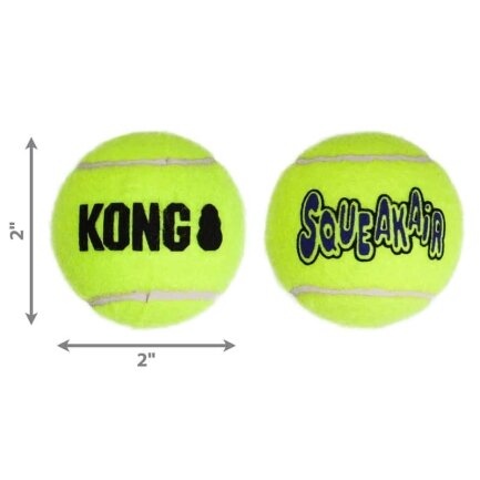 Іграшка KONG SqueakAir Ball м’яч-пискавка для собак малих порід, S - 3 шт