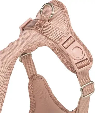 Шлея Trixie Comfort м'яка для собак XXS–XS 25–35 см 15 мм світло-рожева: додаткове фото 2