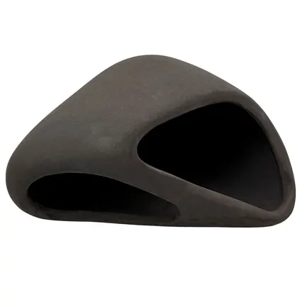 Декорація Hobby Wave Cave 2 dark 17x16x8,5 см - керамічне укриття для риб і креветок в акваріумі (41656): додаткове фото 4