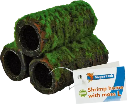 Декорація для акваріума SF SHRIMP HOME WITH MOSS L (A4040490)