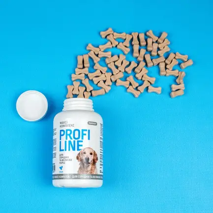 Вітаміни Provet Profiline для собак, Максі Комплекс для середніх та великих порід, 100 таб.: додаткове фото 3
