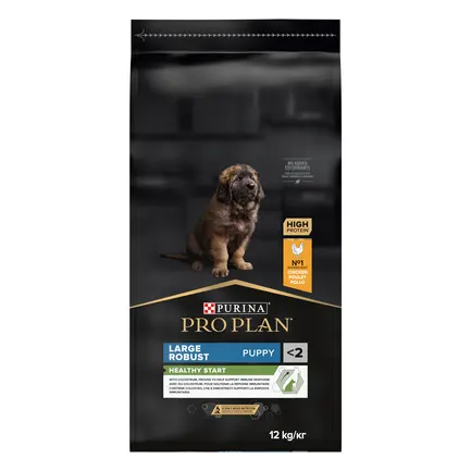 Сухий корм PRO PLAN Large Robust Puppy <2 Healthy Start для цуценят великих порід масивної статури з куркою 12 кг: додаткове фото 4