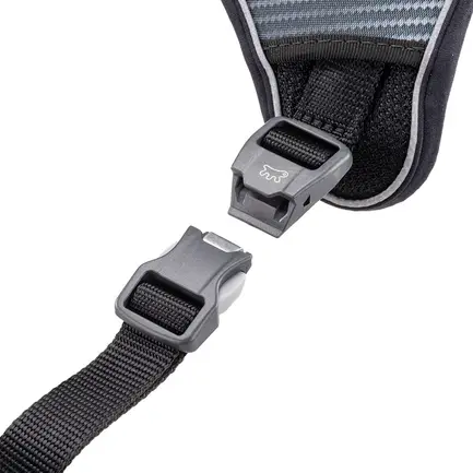 Ferplast GENIUS MEDIUM BLACK HARNESS нейлонова шлея для тварин чорна: додаткове фото 7