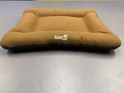 Лежанка AnimAll Super Max M ORANGE для собак і котів, помаранчева, 80×65×12 см