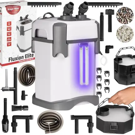 Зовнішній фільтр Kruger Meier Fluxion Elite 1000 UVC PRO для акваріумів 80-180 літрів: додаткове фото 3