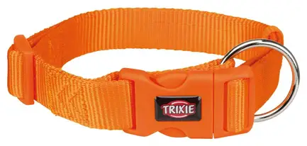 Нашийник Trixie Premium для собак, нейлон, M–L: 35–55 см/20 мм, папайя