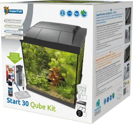 Акваріумний комплект - SF START QUBE 30 KIT BLACK (A4052350): додаткове фото 2