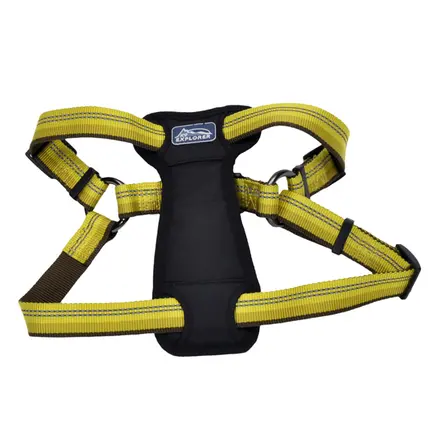 Coastal K9 Explorer Harness КОСТАЛ К9 ЕКСПЛОРЕР світловідбивна шлея з нагрудником для собак 11.3-22.6кг Золотарник