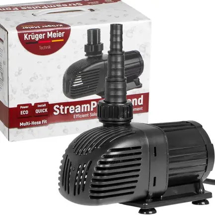 Енергоефективний насос для ставка Kruger Meier StreamPulse Pond 4000 л/год із захистом: додаткове фото 8
