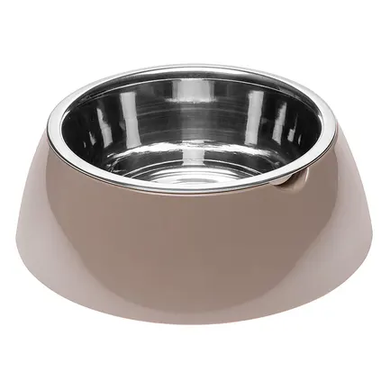 Ferplast JOLIE L DOVE GREY BOWL Годівниця, пластик, метал