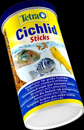 Корм Tetra Cichlid Sticks для рибок цихлід, 320 г (палички) — Фото 1