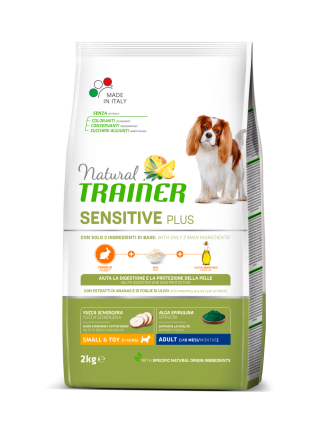 Natural Trainer Dog Sensitive Plus Adult Mini сухий корм для дорослих собак дрібних порід з кролятиною 7 кг