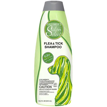 SynergyLabs SalonSelect Flea&Tick Shampoo САЛОН СЕЛЕКТ ПРОТИ БЛІХ І КЛІЩІВ шампунь для собак 0,544 л