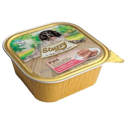 Stuzzy Dog Tripe Veal ШТУЗІ РУБЕЦЬ ТЕЛЯТИНА корм для собак, паштет, 300г 0,3 кг