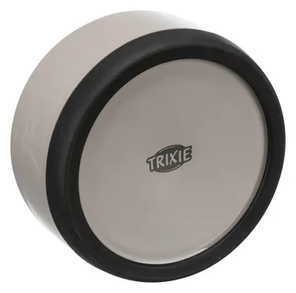 Миска для собак Trixie керамічна з резиновою основою, сіра, 0,4 л, 12 см: додаткове фото 3