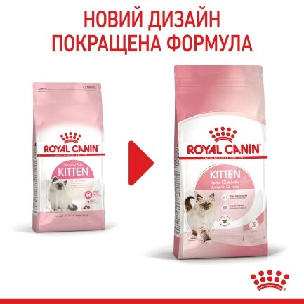 Сухий корм Royal Canin KITTEN для кошенят всіх порід 8кг+2кг — Фото 2