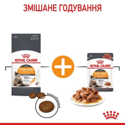 Сухий корм Royal Canin HAIR&amp;SKIN CARE для котів всіх порід 8кг+2кг — Фото 6